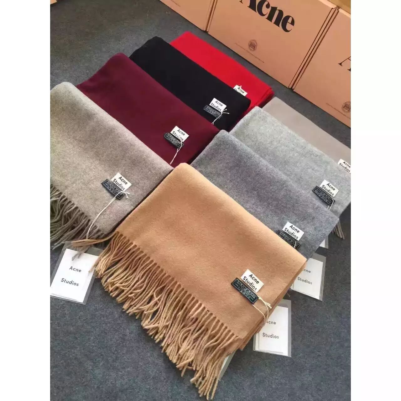 杨幂studios围巾,杨幂同款毛衣acnestudios