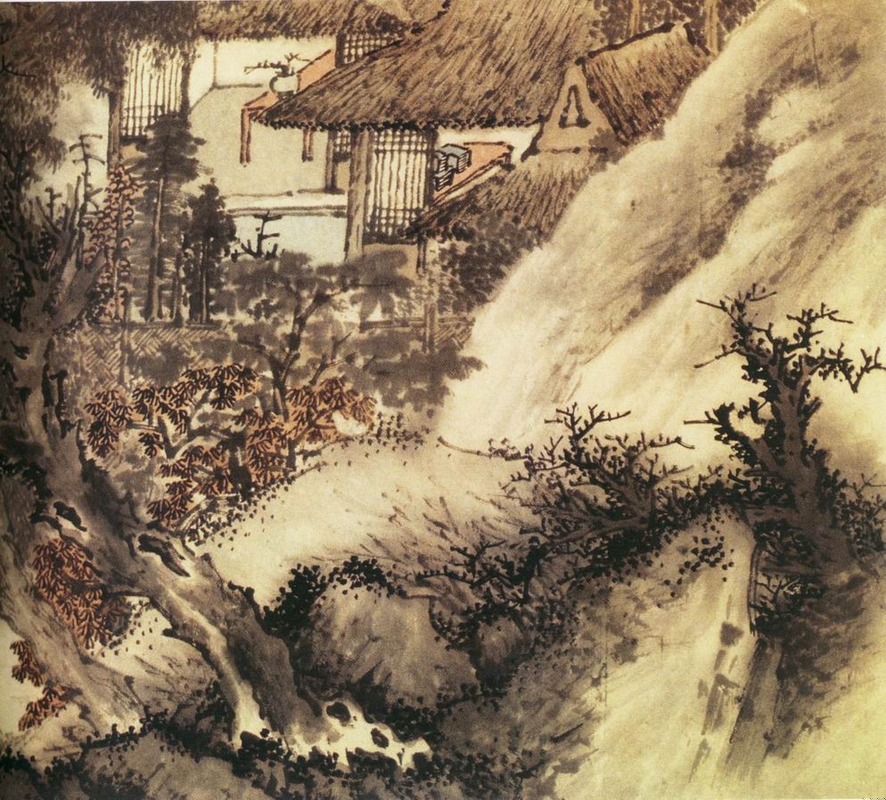 清代山水画图片大全曝光,清代山水画真迹图片