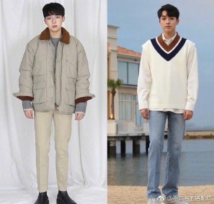 建议找个会穿搭的男朋友,男朋友穿搭你选哪个