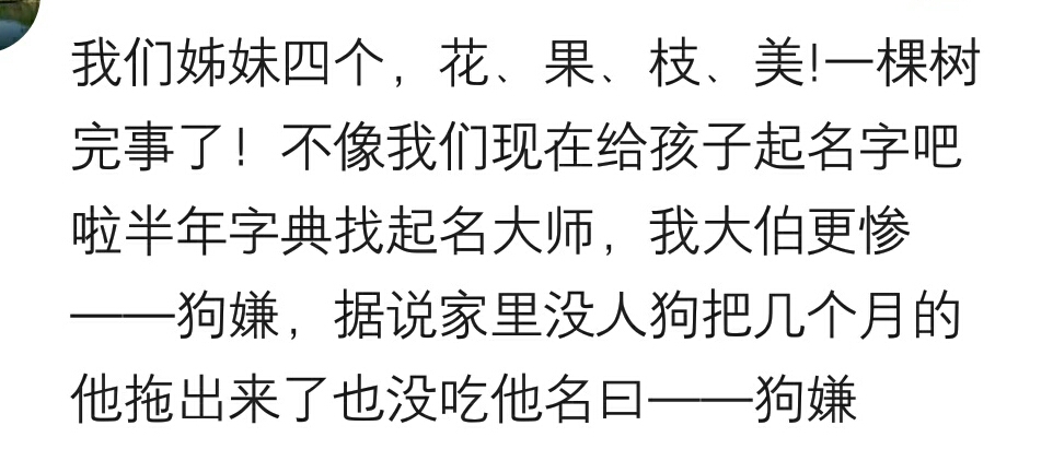 说说你名字来历,说说你的名字的寓意及来历