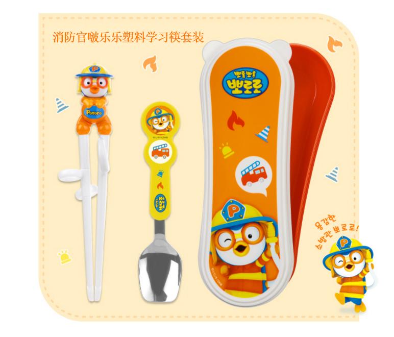 韩国pororo儿童餐具,啵乐乐韩国儿童餐具