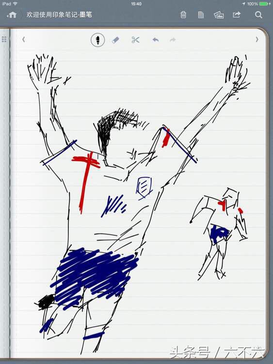 足坛名人画,你猜我画足球