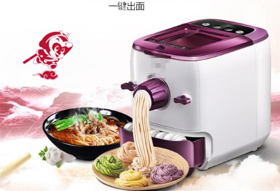 多功能面条机做面,家用面条机一键操作轻松做面条
