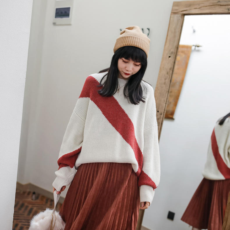 针织衫今年最流行的毛衣大爆款,针织衫很好看简约百搭