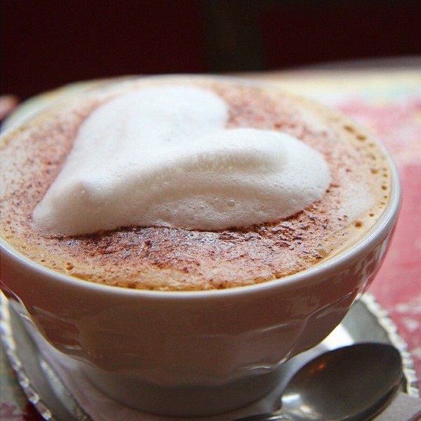 艺术咖啡拉花作品,咖啡拉花简单作品