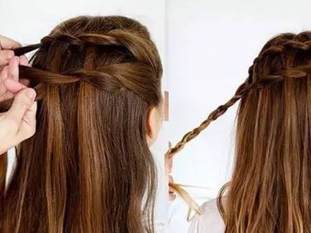 简单易学的五款编发,简单易上手的编发