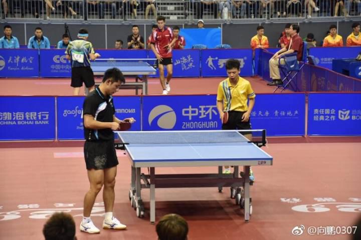 乒乓球世锦赛2019向鹏,国乒向鹏晋级8强