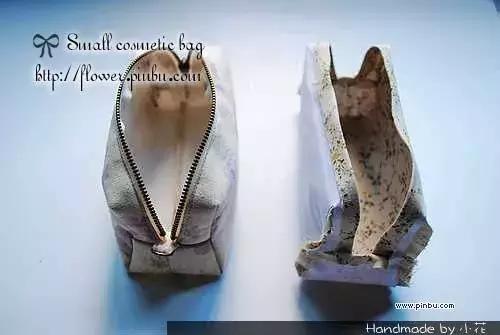 化妆包的制作做法,化妆包的制作教程图解