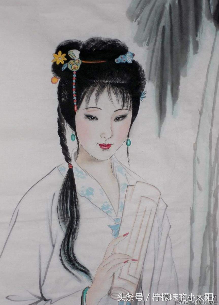 一笑传神又动人，诗词中的美女似从画中走来！