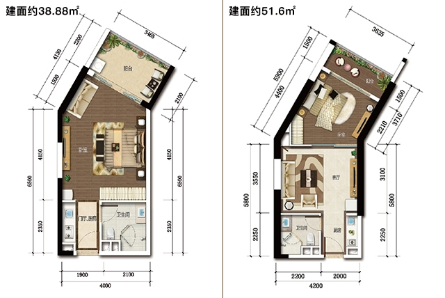 不限购小户型低总价精装公寓,20万总价一套海景精装公寓