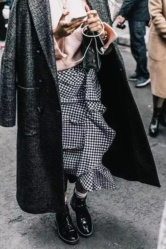 2018冬时尚大衣搭配,2019最时尚的穿搭大衣