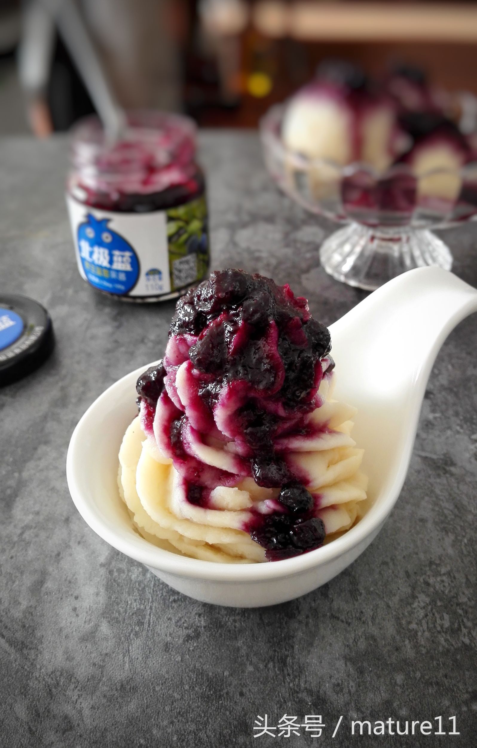 不一样的蓝莓山药做法,怎么做蓝莓山药窍门