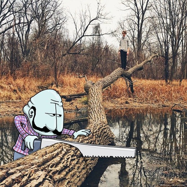 插图和摄影插画,插画风格摄影