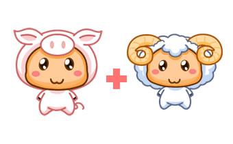 属猪的情侣属相配对表大全,夫妻双方都属猪生肖配对