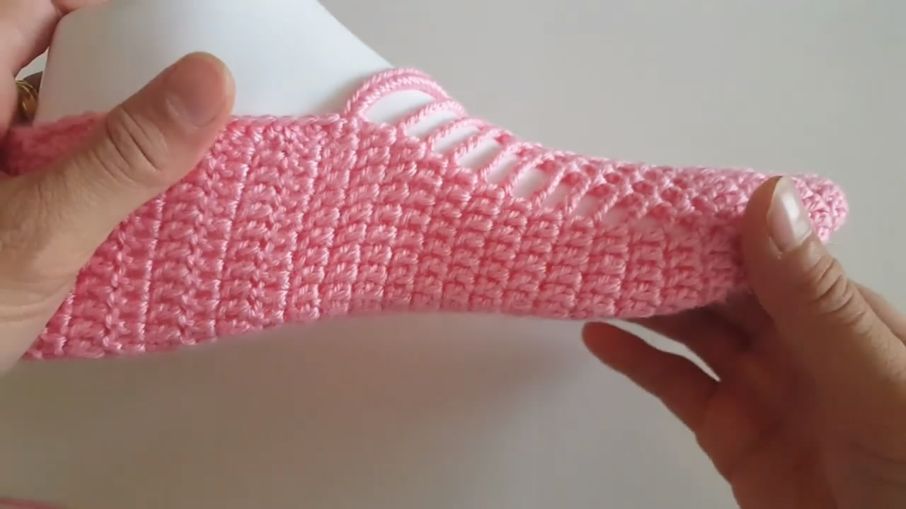 暖腿袜钩织教程,保暖袜套的裁剪和做法