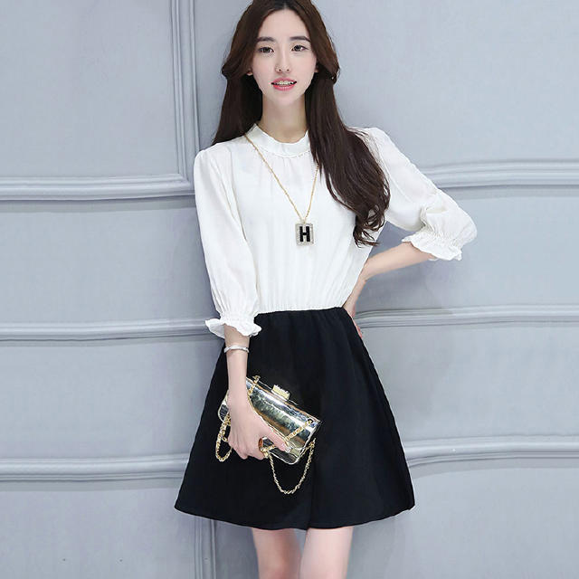 夏季时尚雪纺裙,时尚雪纺裙洋气有品位夏季