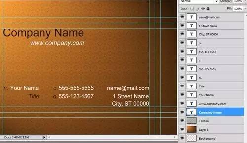 做名片设计怎么快速设计,做一张有设计感的高端名片