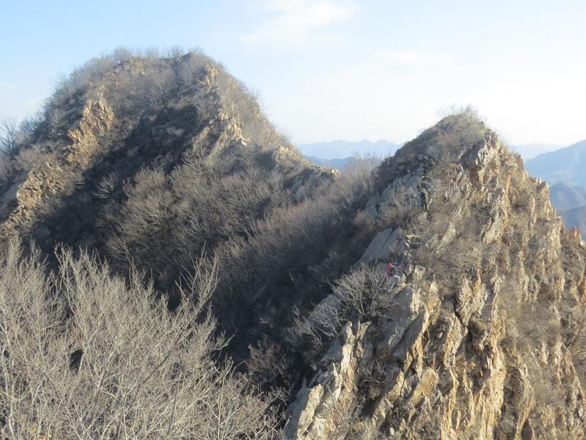 铁门关大刀园,锥子山长城穿越