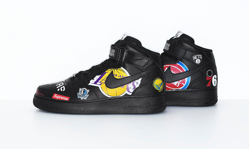 supreme耐克nba联名卫衣,supreme联名nikenba外套