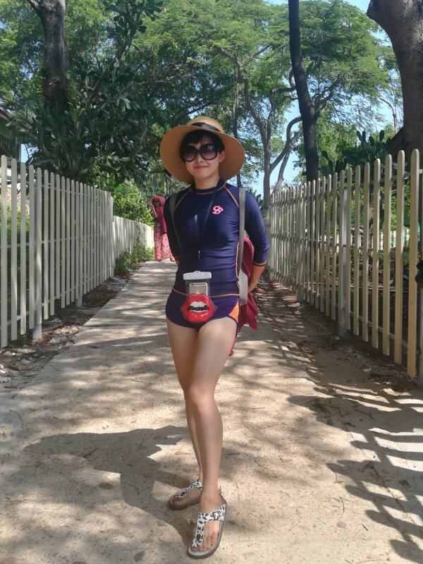 第一次去泰国海滩,大海去旅行泰国