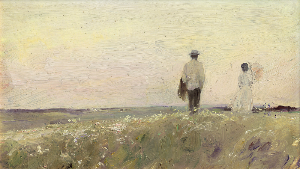 何多苓——连环画《带阁楼的房子》