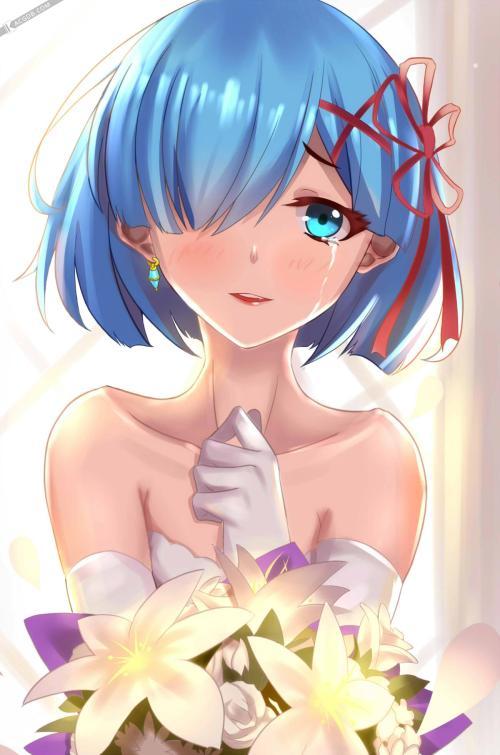 雷姆动漫头像女生,雷姆动漫头像高清唯美