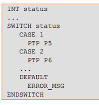 kuka机器人编程指令表,kuka机器人示教器实例编程