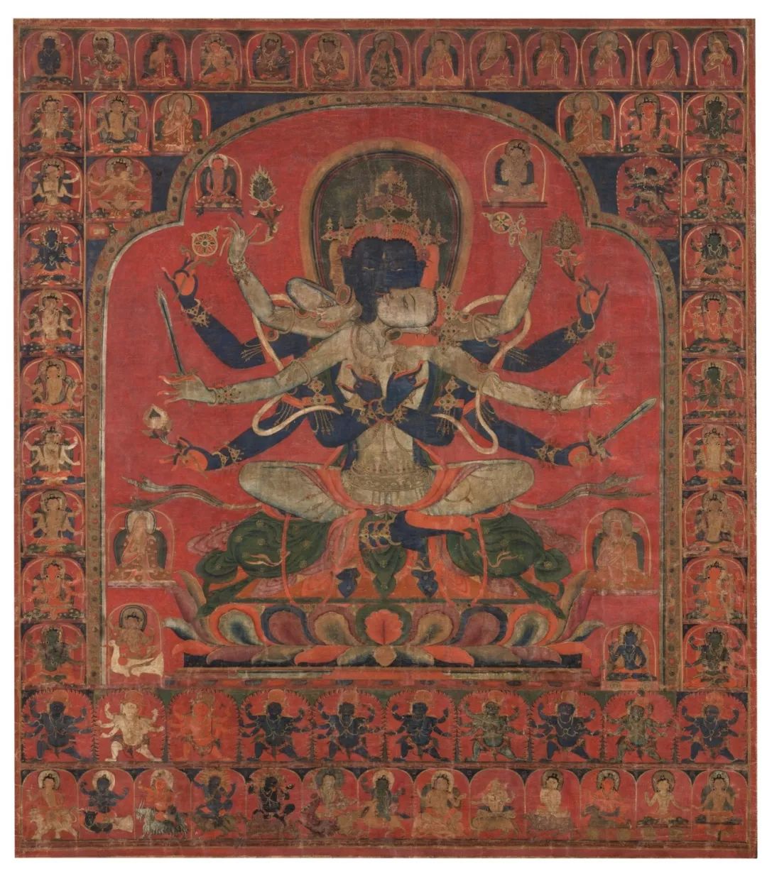 佛教艺术之旅系列唐卡篇,藏传佛教艺术唐卡赏析