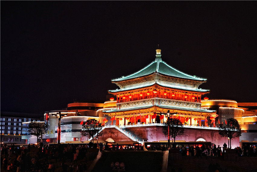 西安钟鼓楼，一座十三朝古都的标志