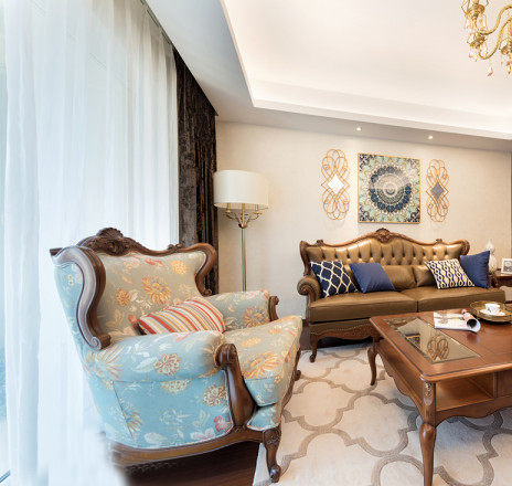 这种欧式低调奢华不落俗套！无锡协信未来城116㎡，三室硬装10万