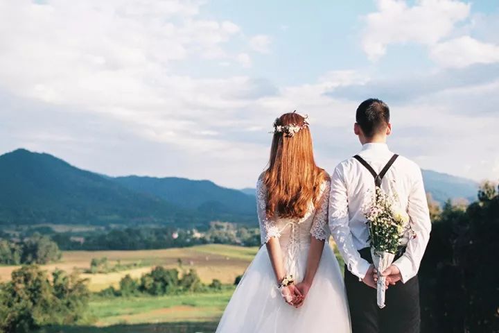 小清新婚纱照唯美图片,小清新婚纱照是不是很唯美啊