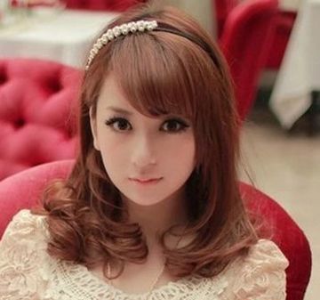 发量少适合梨花头发型吗,梨花头发型大全