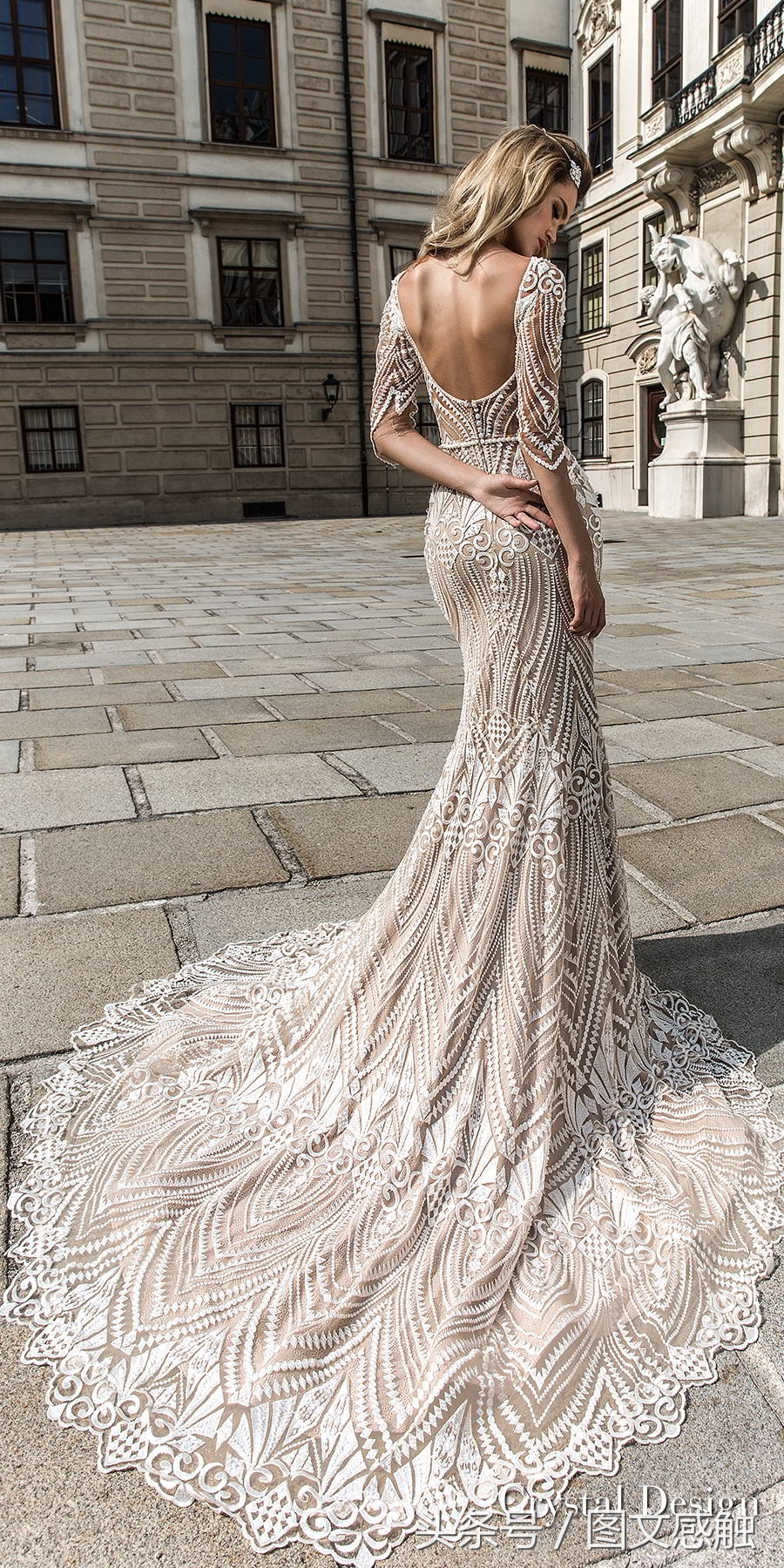水晶设计2018婚纱“皇家花园”及高级定制新娘礼服