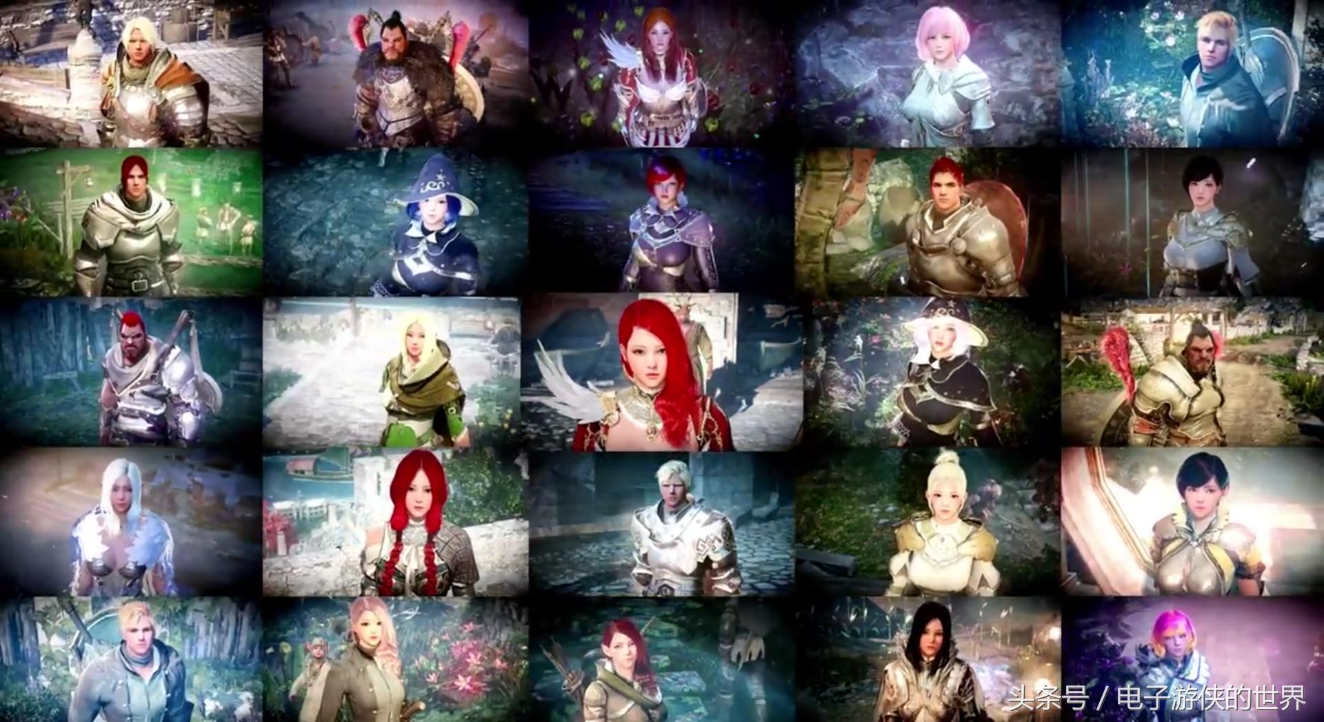 黑色沙漠端游捏脸数据大全,画质超好能捏脸的手游