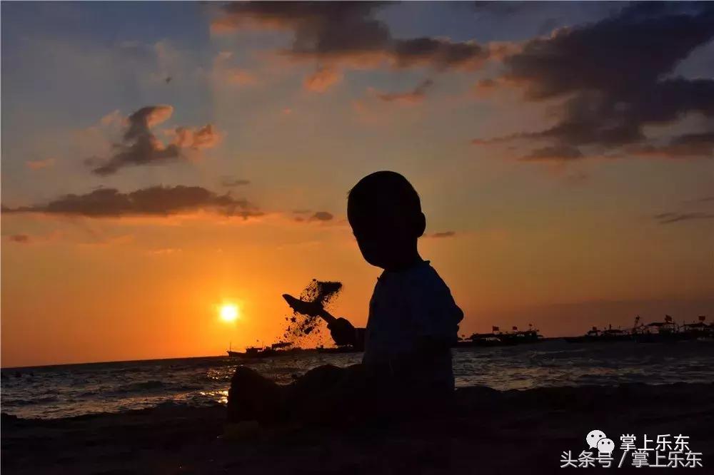 带上你的娃，来乐东县波波利海岸玩沙子吧！诠释什么是流连忘返
