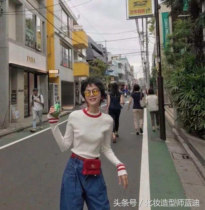 内扣外翻层次发型短发,女生短发泡面头适合什么发型