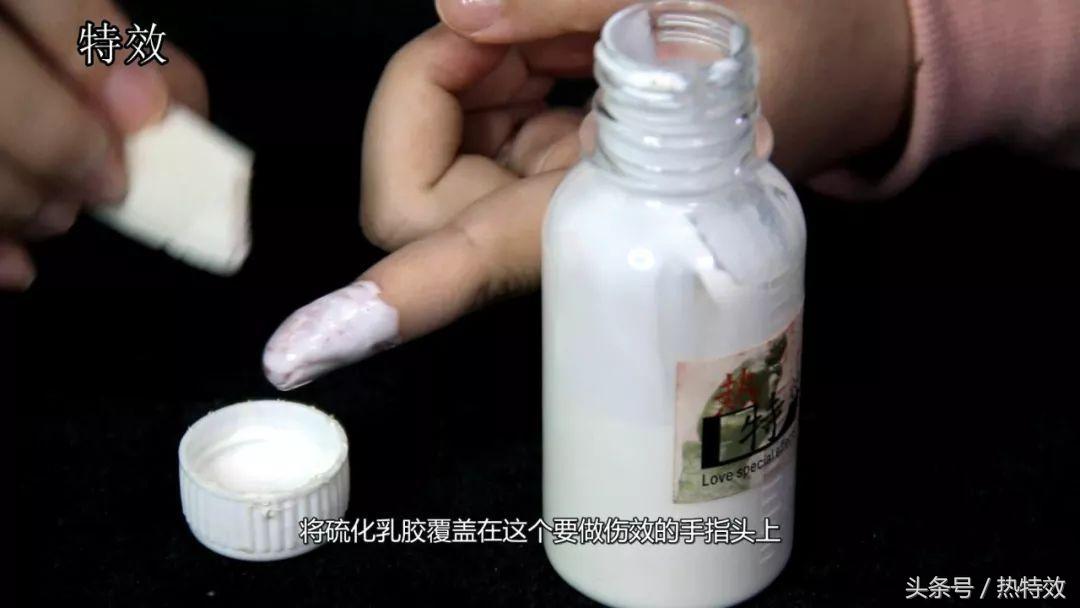 特效化妆之遮盖疤痕,化妆特效逼真