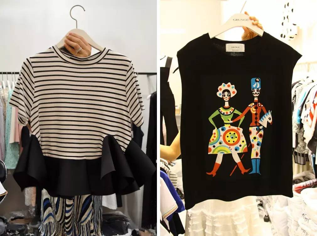 东大门热批行情总结|品类篇--小变化也能把简洁款的服装变成抢手货！（五月第三周）