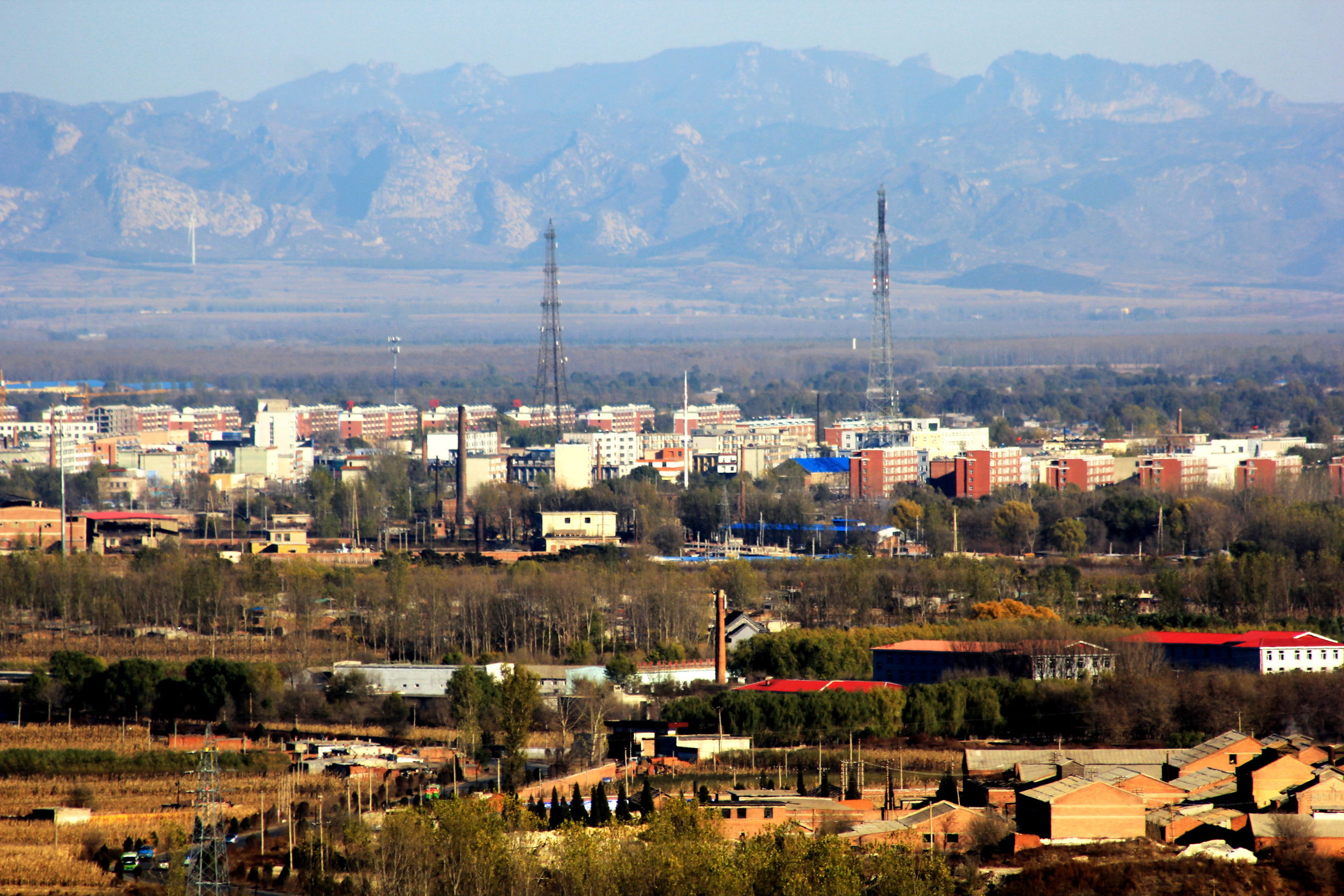 大棘城遗址在哪里,古城义县全景视频