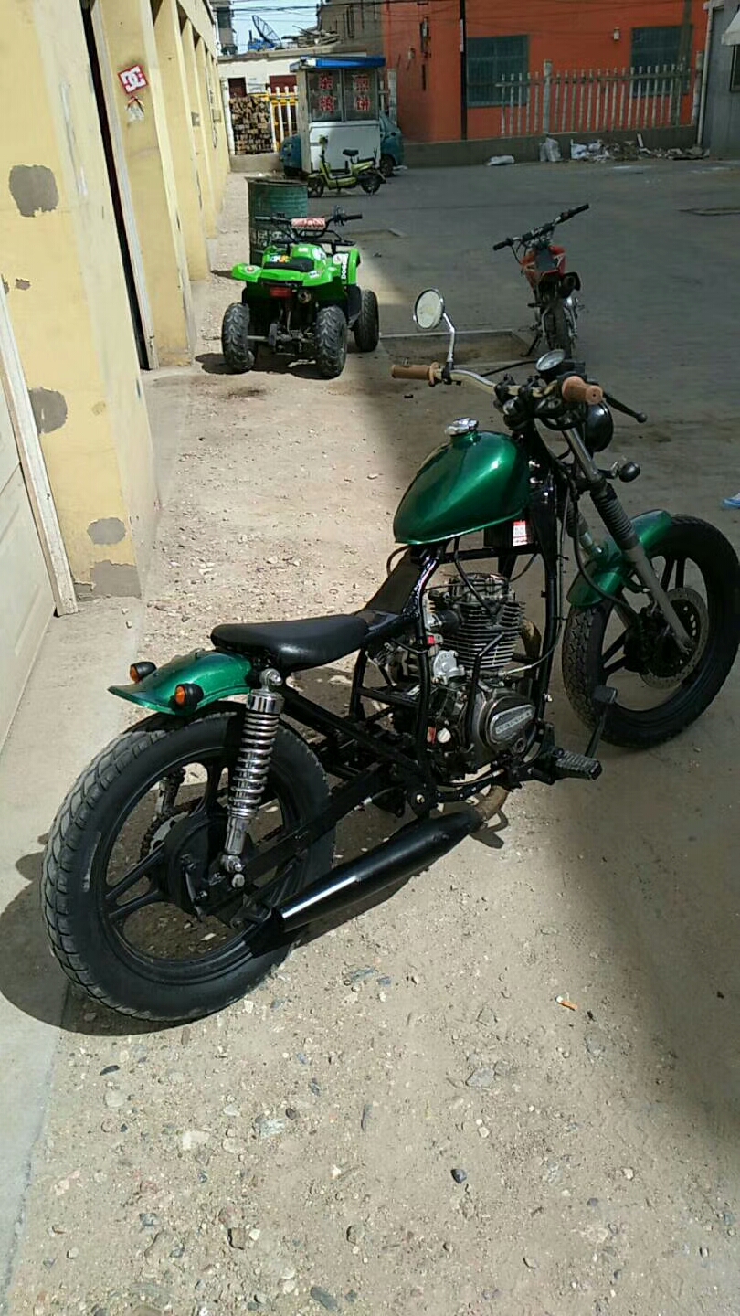 摩托车改装复古摩托车图片,复古摩托车改装cb125t本田