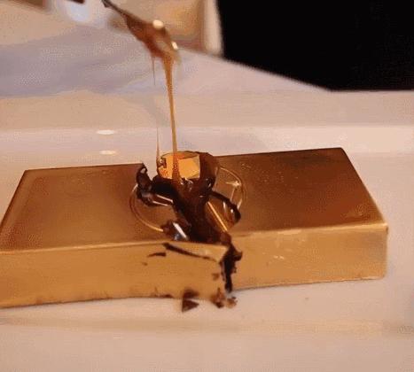 黄金蛋糕的特点是什么,现在蛋糕还用金箔吗