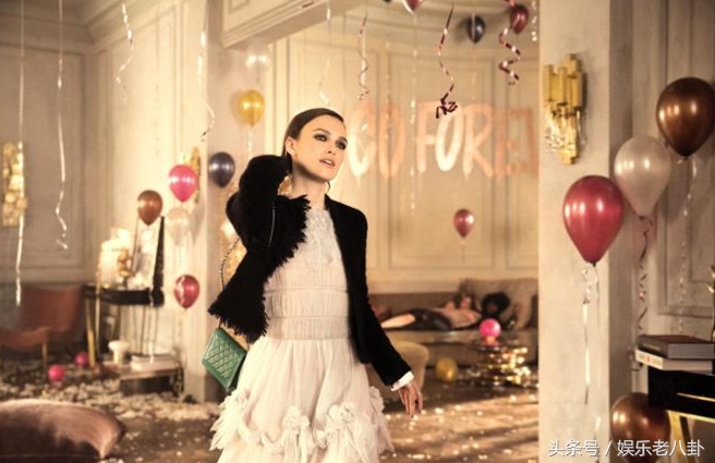 最美时刻女神Keira归来，为CHANEL全新可可小姐第四次出演广告