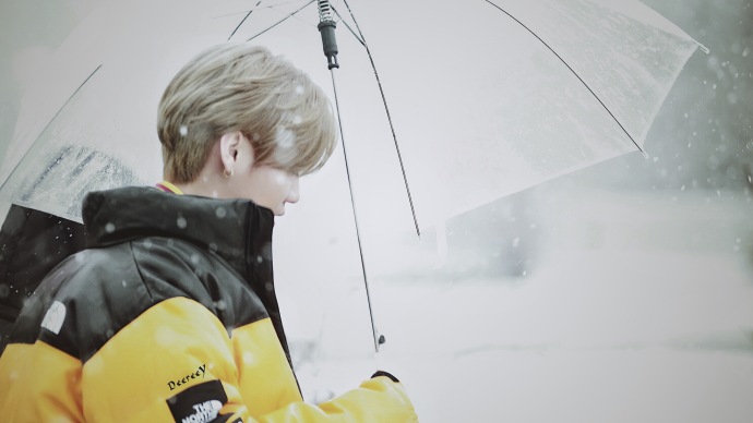 鹿晗维也纳晒照雪中,鹿晗雪中撑伞漫步完整版