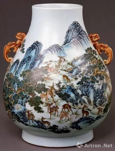 有关乾隆粉彩的六大特征，精品明清官窑可送北京保利北京翰海