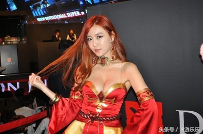 网游乐乐：DOTA2如此波涛汹涌英雄莫非是她？火女绝美写真照