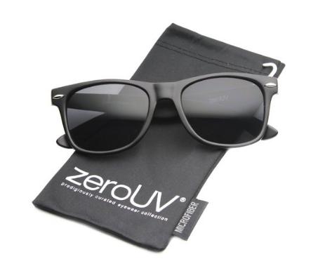 墨镜看出来的效果,女士显脸小墨镜防紫外线清新甜美