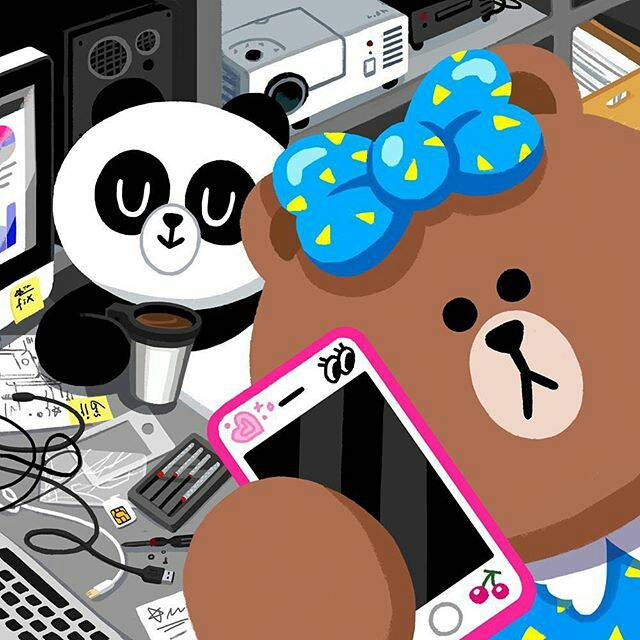 linefriends布朗熊为什么火,你对同学会的认识