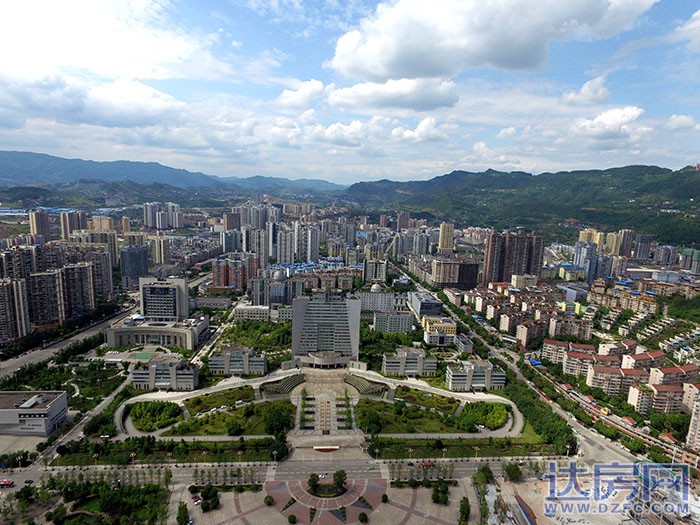 10年成长路达州西外新区蓝图日渐清晰