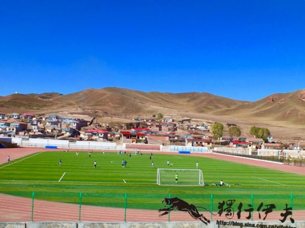 甘肃的小城,定西岷县县城