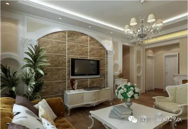 性价比最高的瓷砖电视墙,小众化瓷砖电视墙